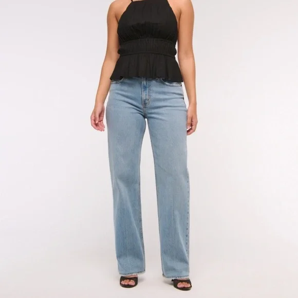 Curve Love High Rise 90s Relaxed Jean - Picture 1 of 7